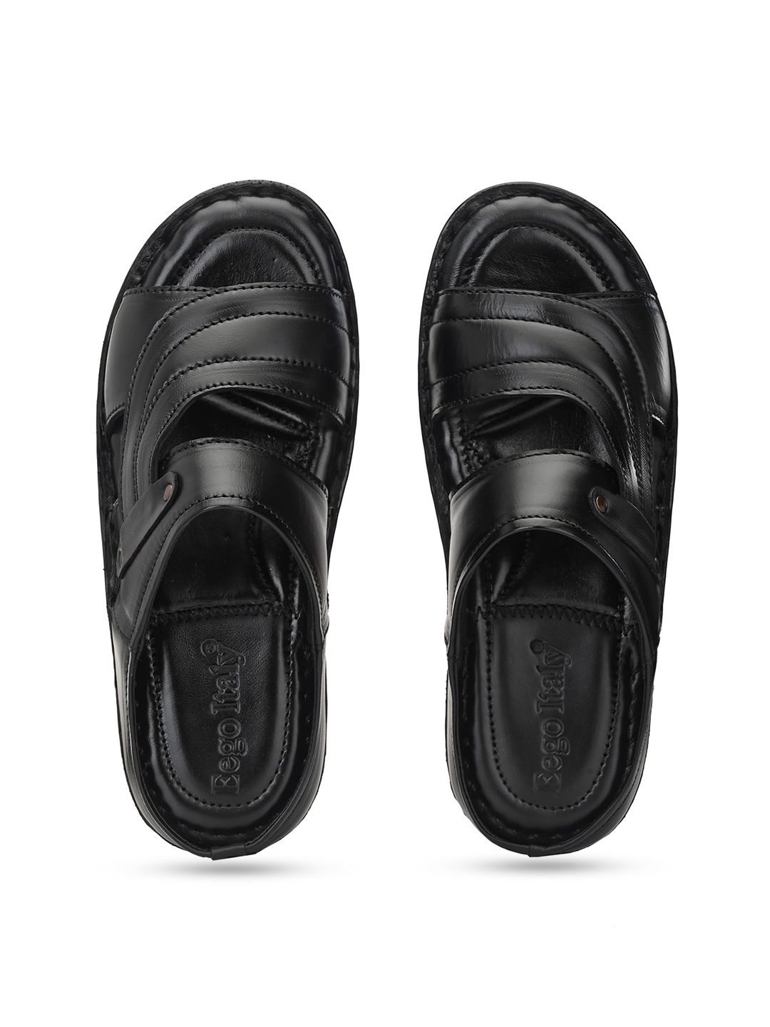 Eego Italy Men Leather Comfort Sandals-picture-26
