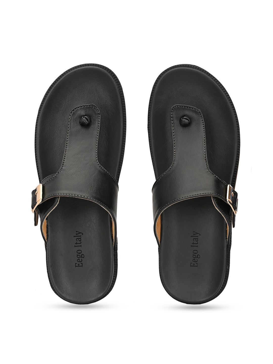 Eego Italy Men Black Comfort Sandals-picture-27