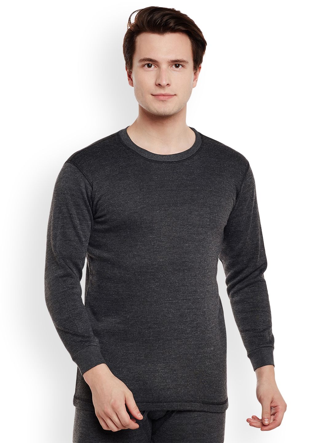mack jonney VIMAL Charcoal Grey Thermal T-shirt-picture-23