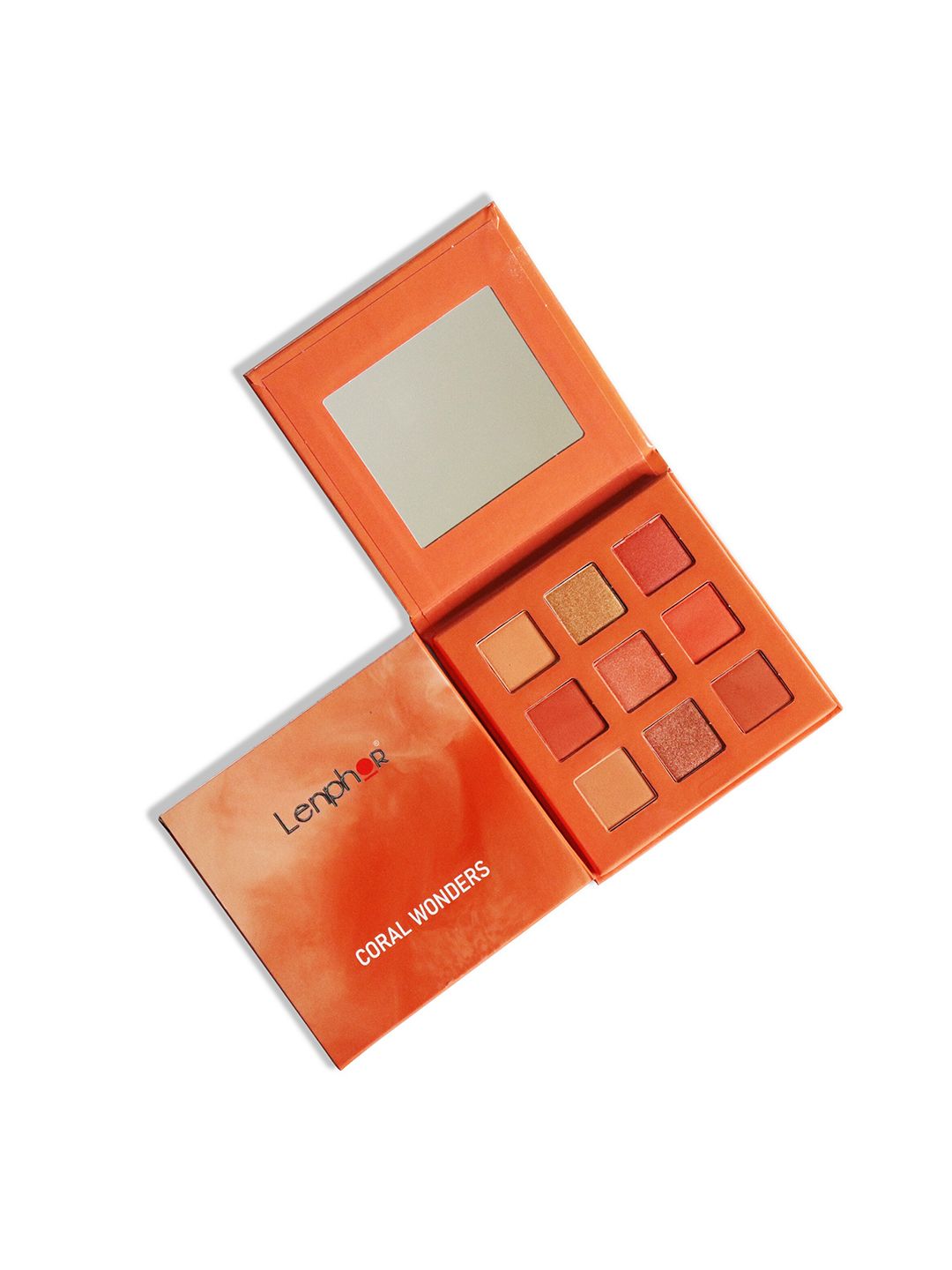 Lenphor 9 in1 Eyeshadow Palette 10.8 g - Coral Wonders 03-image-45