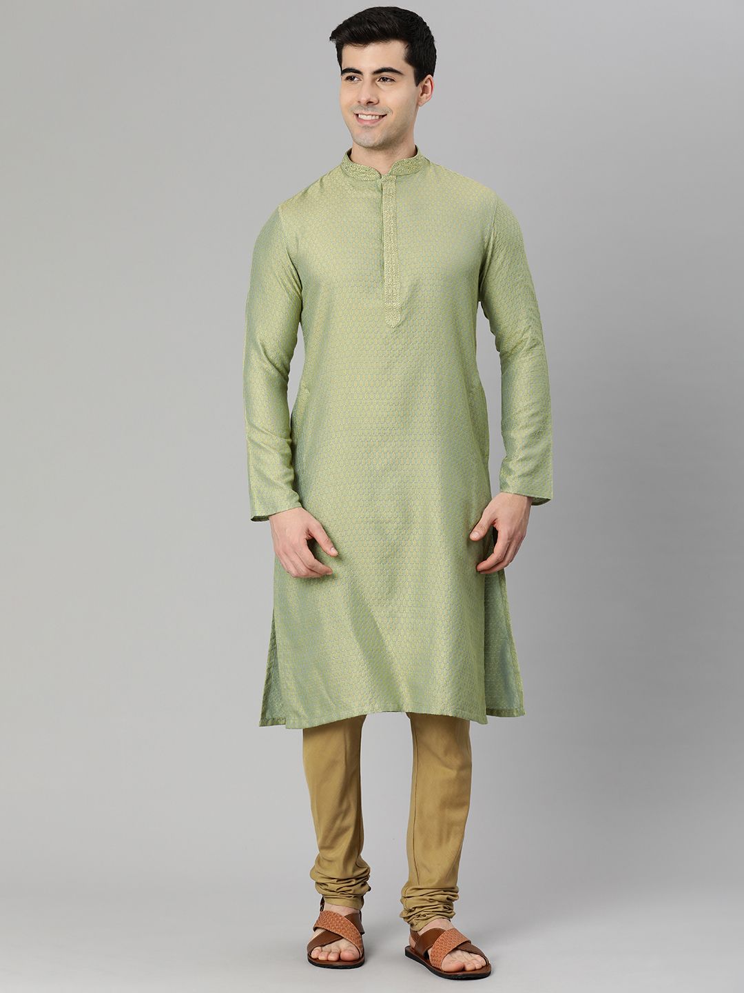 Manthan Men Ethnic Motifs Embroidered Kurta-picture-24