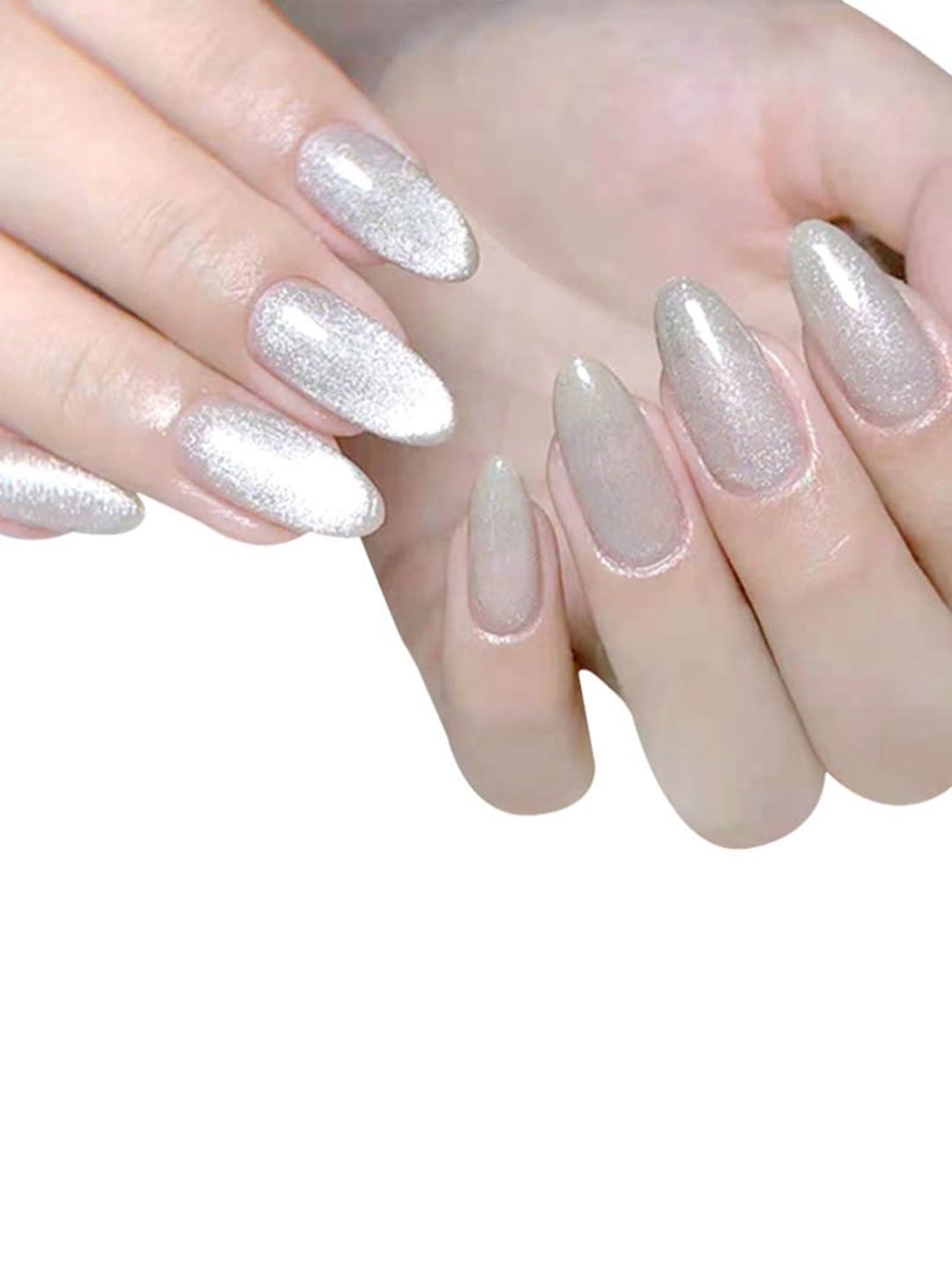 Secret Lives 24 Pieces Cat's Eye Fake Nails-picture-2