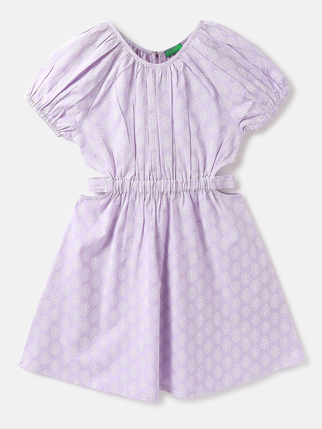 United Colors of Benetton Floral Cotton Dress-picture-52