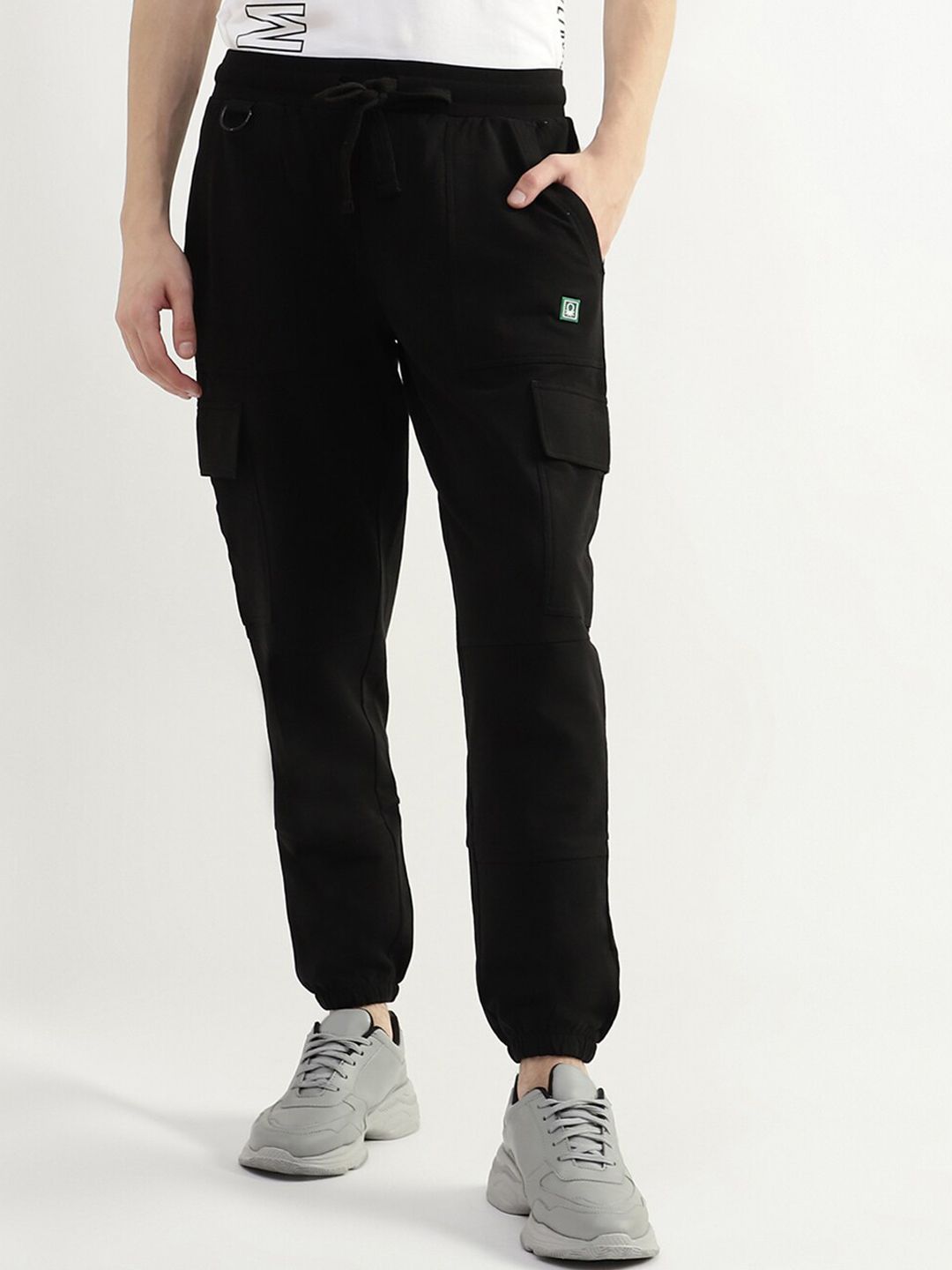 Cotton cargo joggers online mens