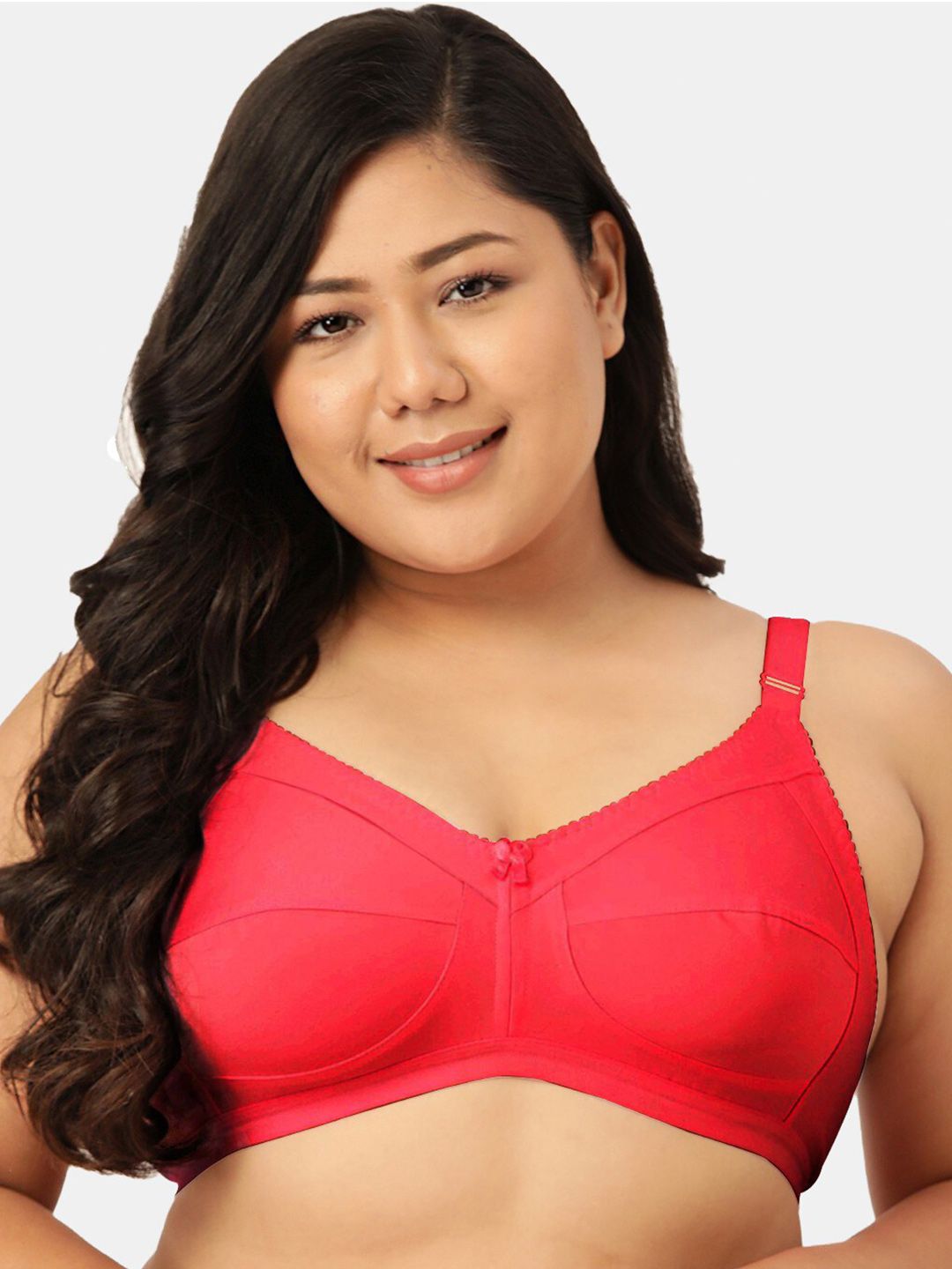 Sztori Coral Non Padded Non-Wired Cotton Bra-image-19