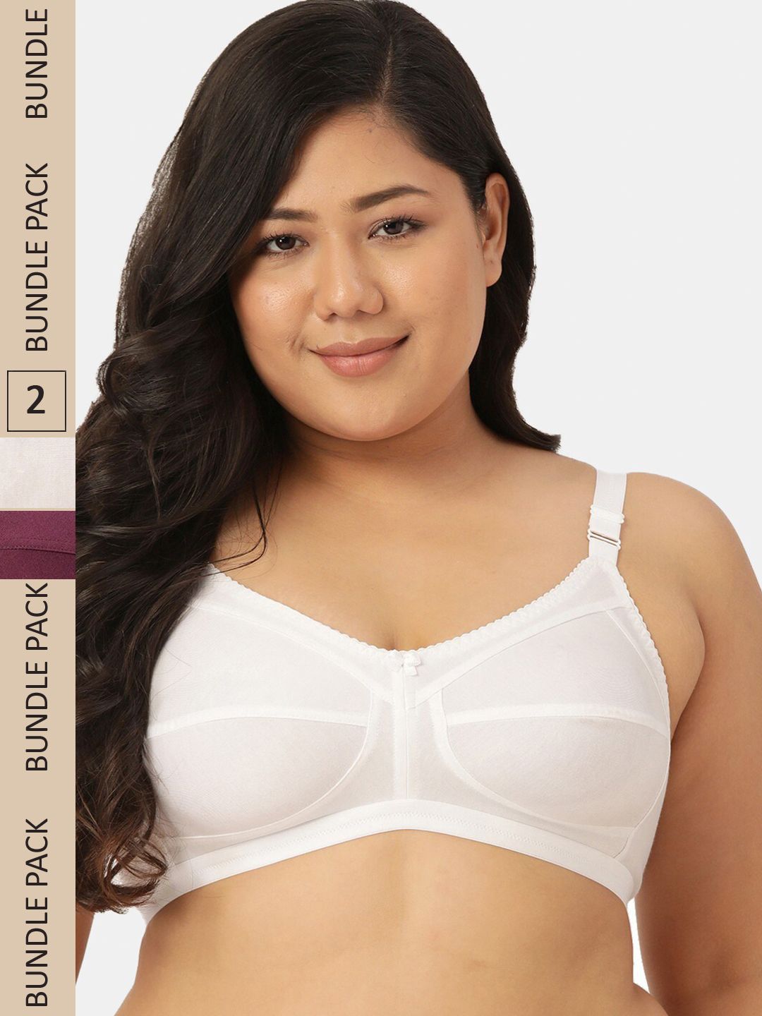 Sztori Pack of 2 Cotton T-Shirt Bra-picture-21
