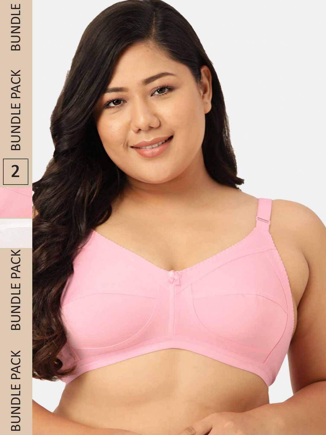 Sztori Pack of 2 Cotton T-Shirt Bra-image-40