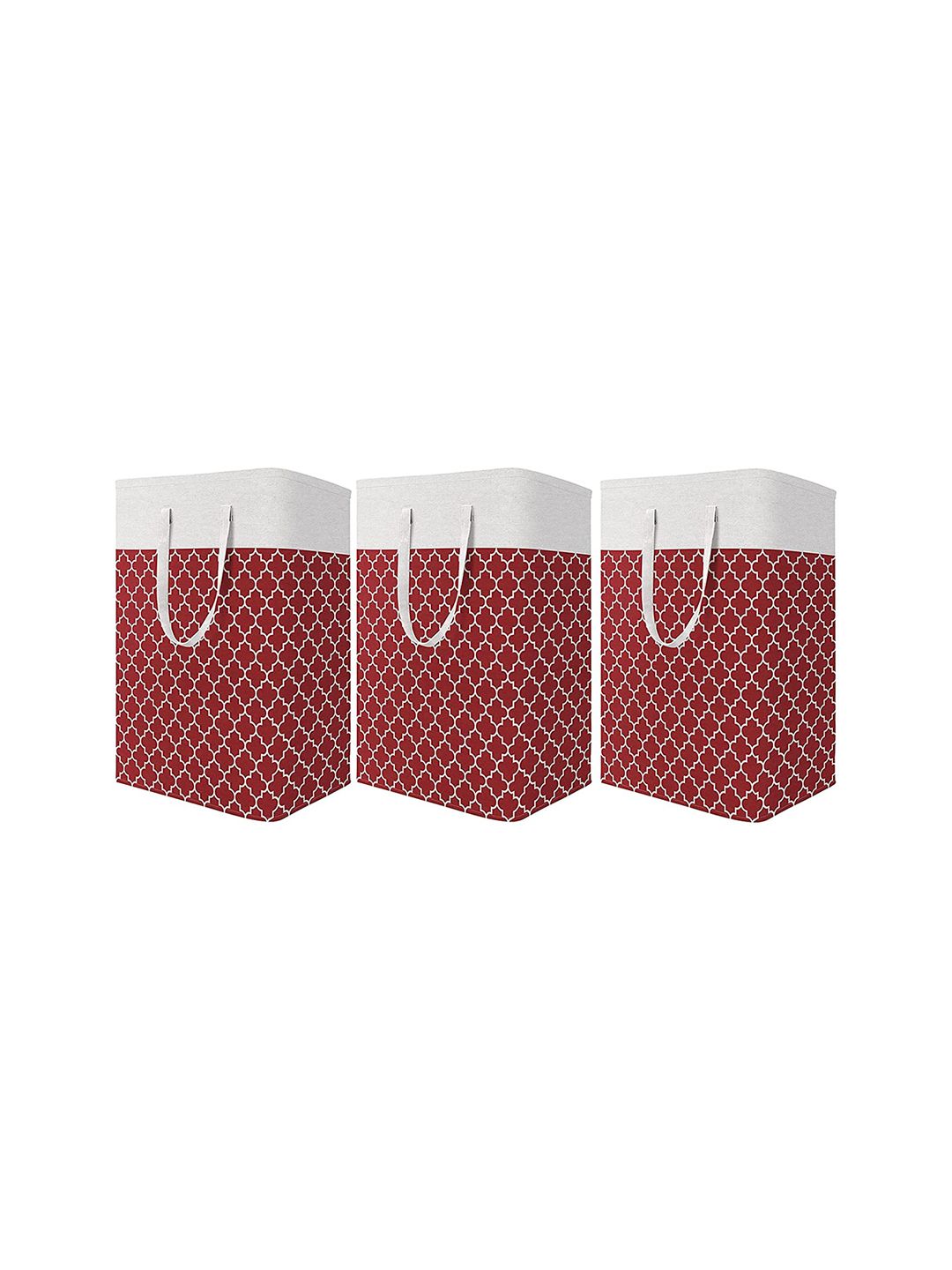 HOUSE OF QUIRK Set of 3 Collapsible Large Laundry Baskets 75L-image-6