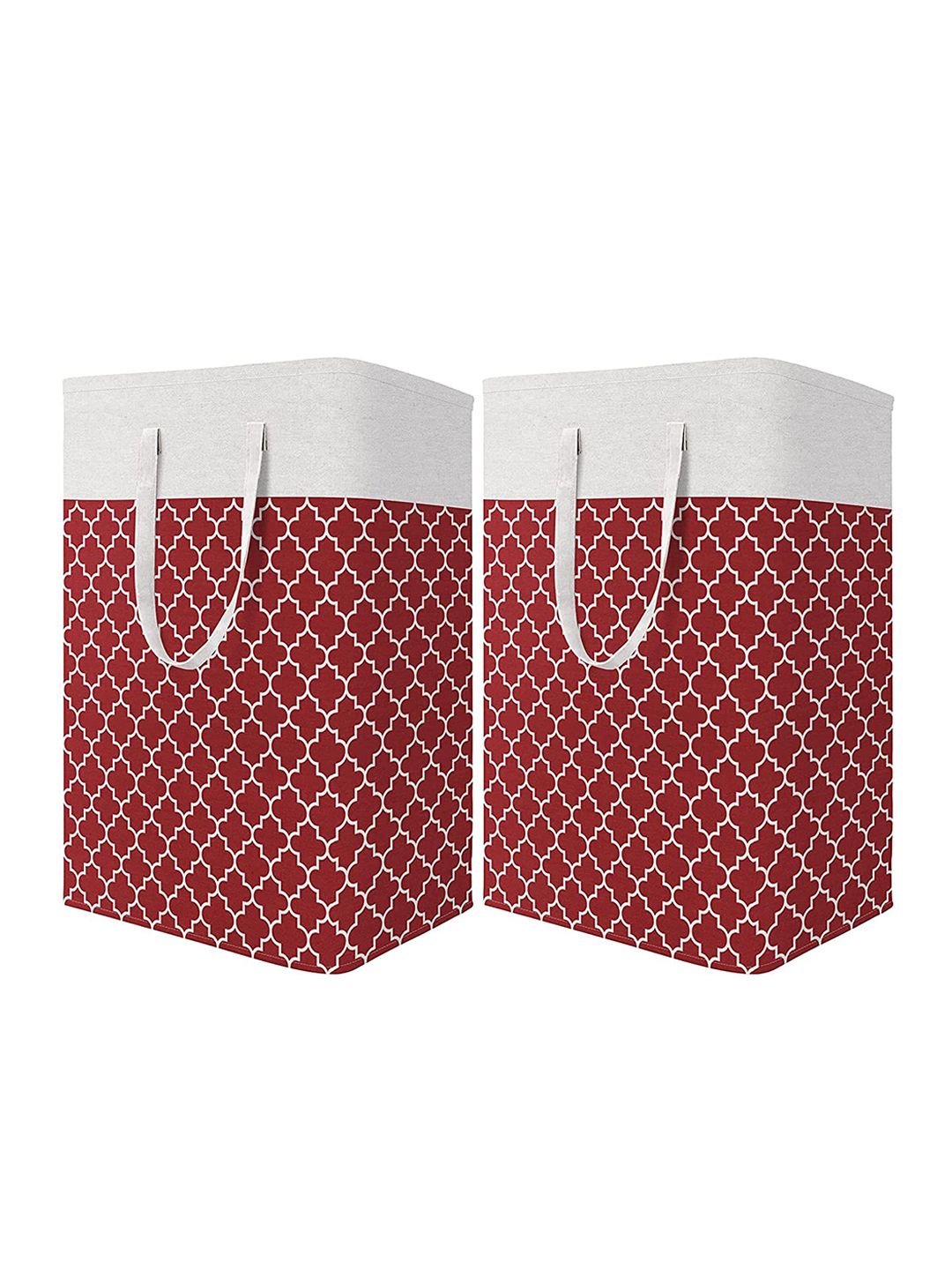 HOUSE OF QUIRK Set of 2 Collapsible Large Laundry Baskets 75L-image-5