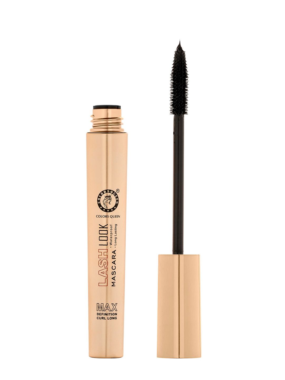 Colors Queen Lash Look Waterproof Long Lasting Liquid Mascara 7ml - Black 008-image-11