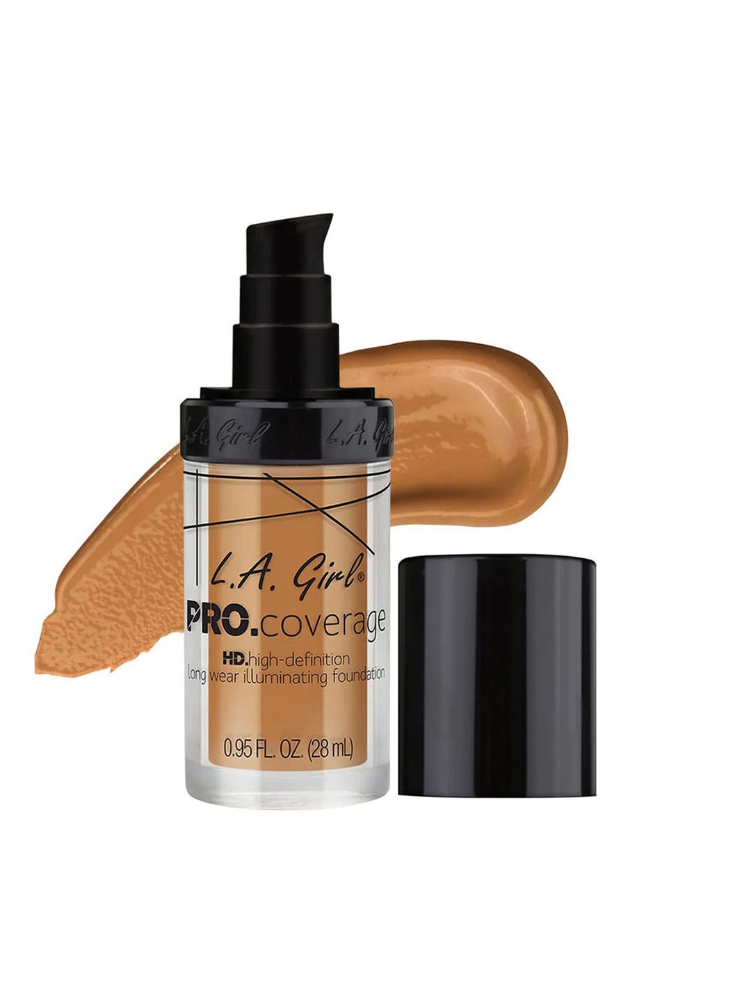 l.a. girl L.A Girl Warm Beige Pro Coverage HD Long Wear Illuminating Foundation GLM647-picture-37