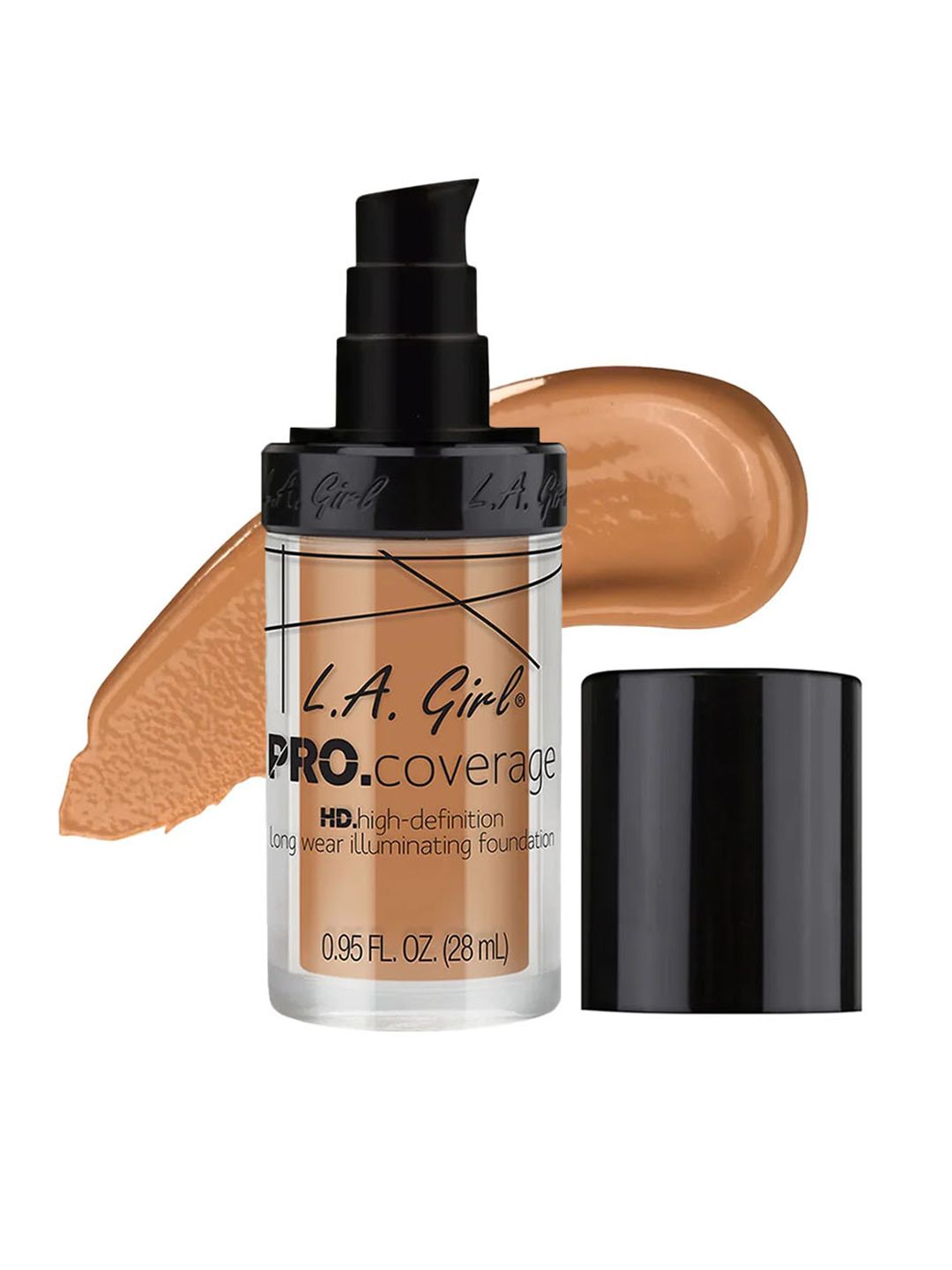 L.A Girl Soft Honey Pro Coverage HD Long Wear Illuminating Foundation GLM648-image-44
