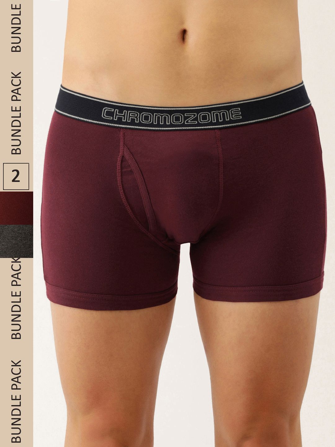 Chromozome Men Pack of 2 Pure Cotton Premium Trunks 8902733630757-picture-13