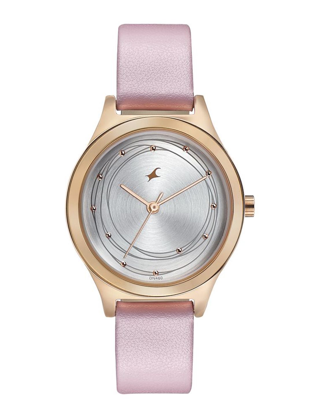 Fastrack Women Brass Dial Leather Straps Analogue Watch 6152WL02-picture-17