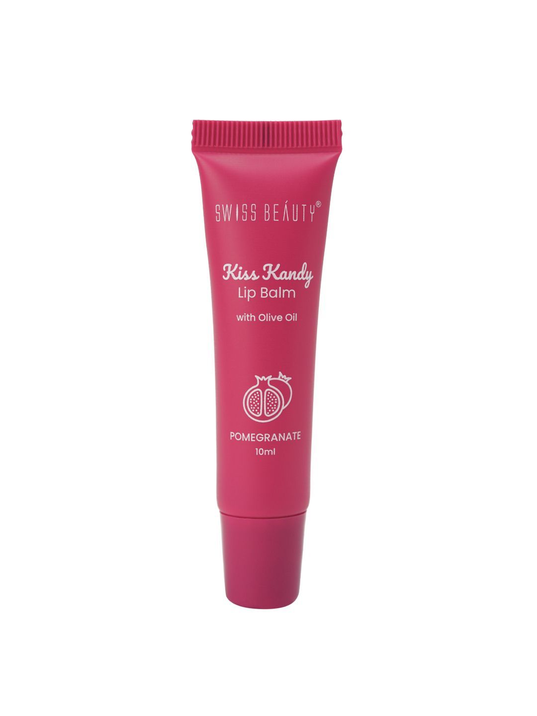 SWISS BEAUTY Kiss Kandy Tinted Lip Balm with Olive Oil & Vitamin E 10ml - Pomegranate-image-17