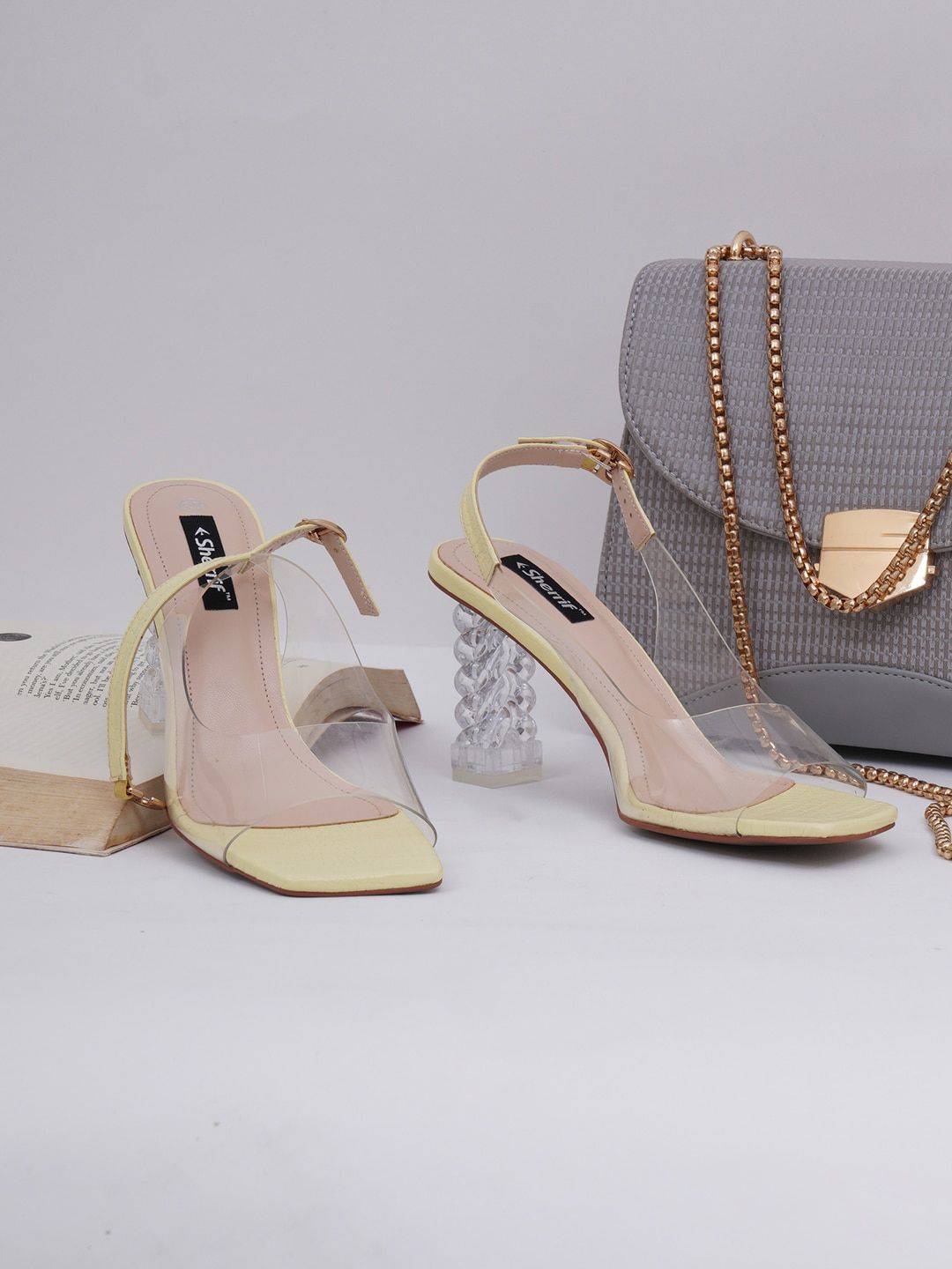 Sherrif Shoes Women Party Block Heels
