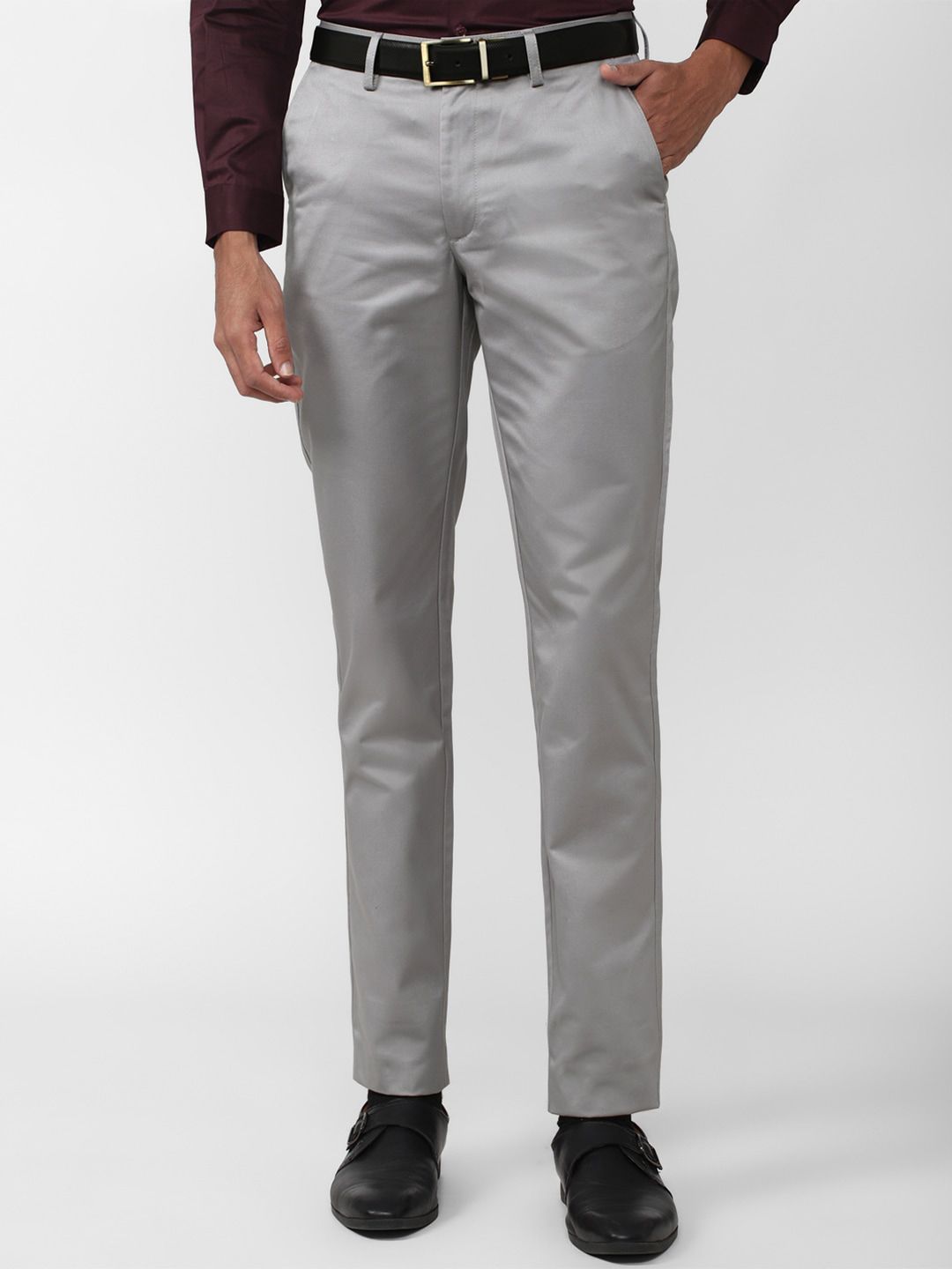 Peter England Casuals Men Trousers-picture-44