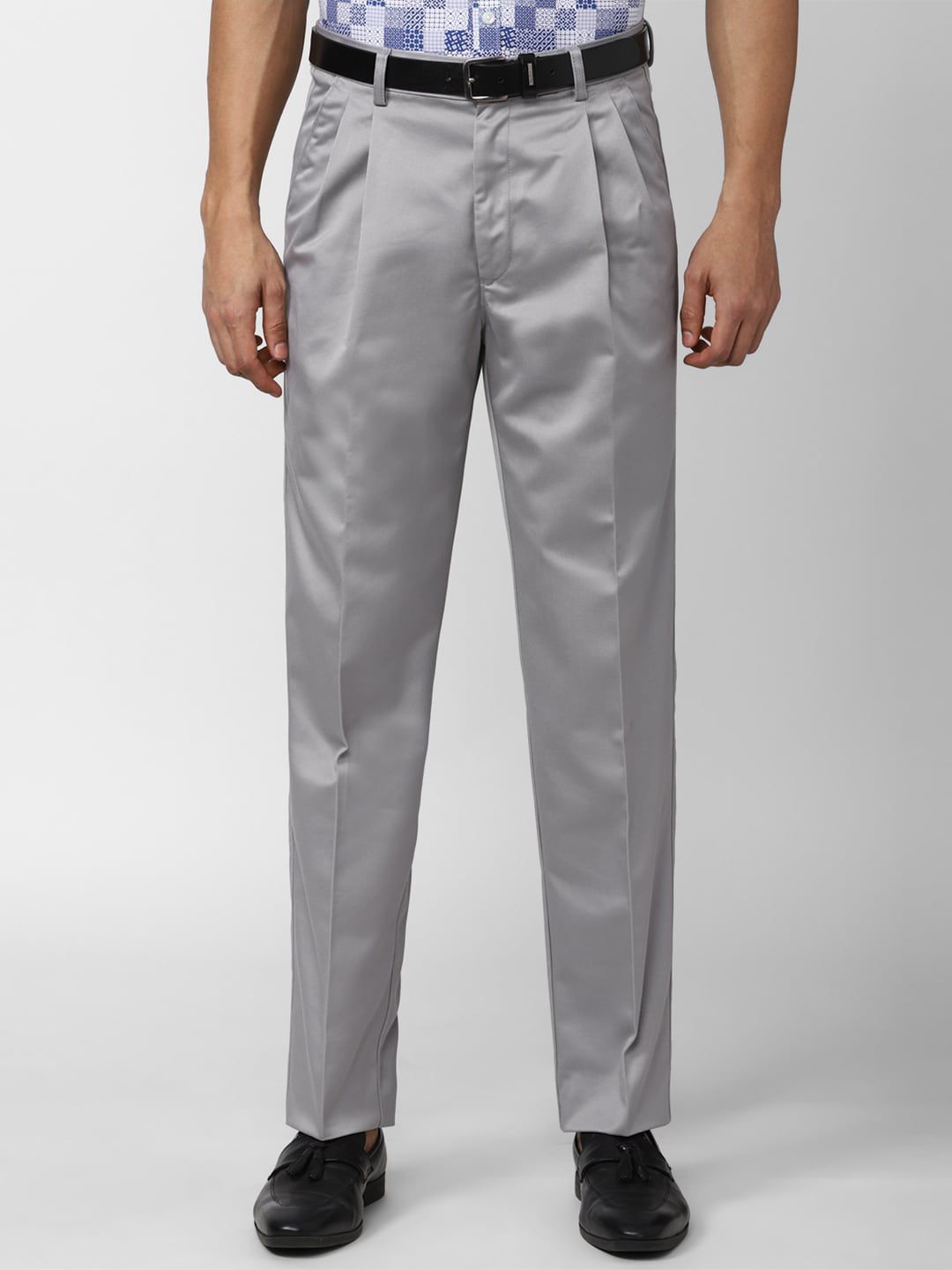 Peter england clearance pleated trousers