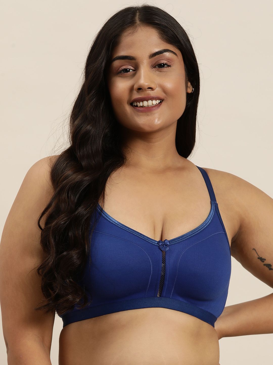 Sztori Plus Size Non Wired Medium Coverage T-Shirt Bra