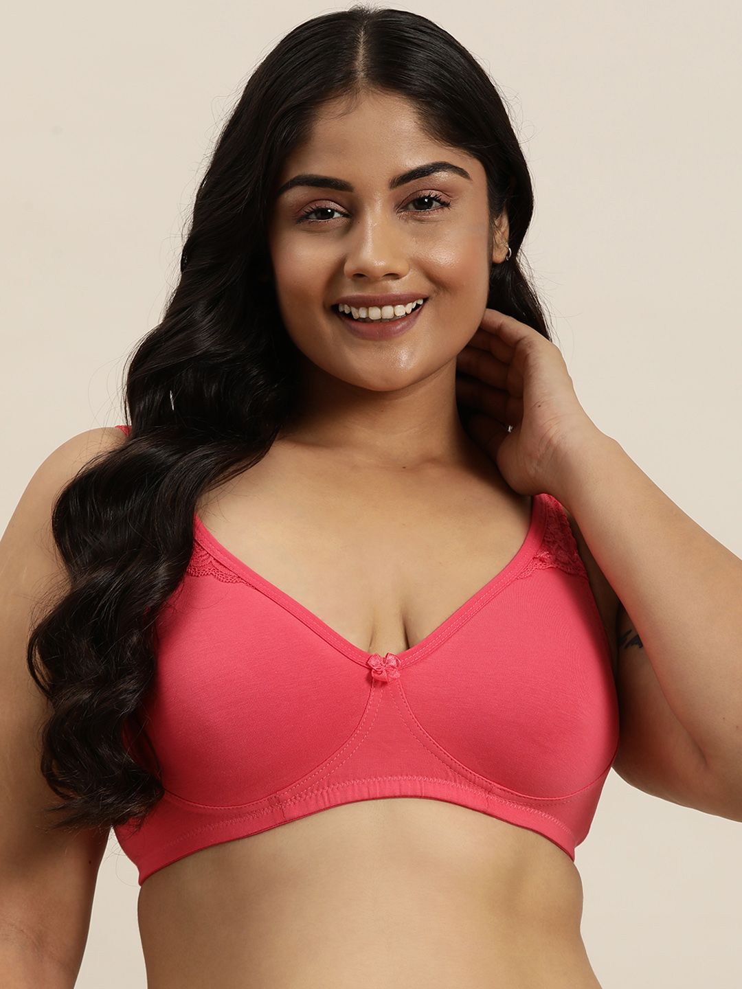 Sztori Plus Size Medium Coverage Bra-picture-43