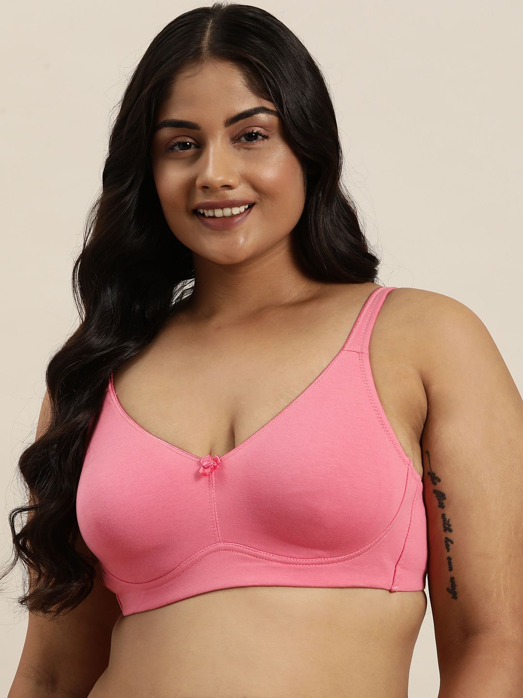 Sztori Plus Size Medium Coverage Bra-picture-55