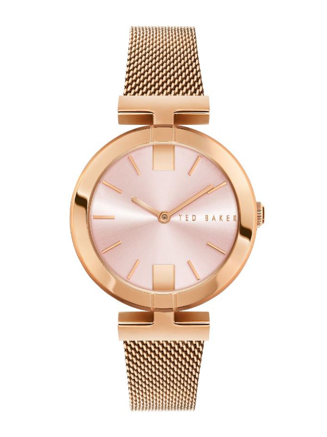 Ted Baker Women Stainless Steel Bracelet Style Straps Analogue Watch-image-0