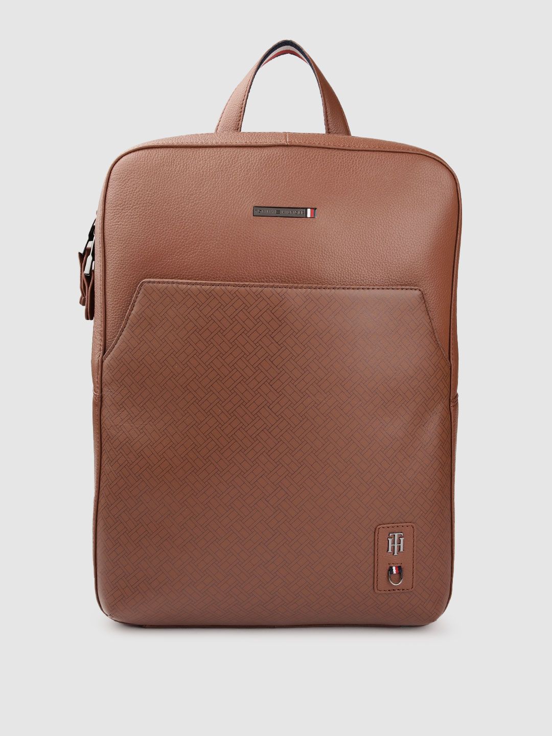 Tommy Hilfiger Unisex Textured Applique Backpack-image-8