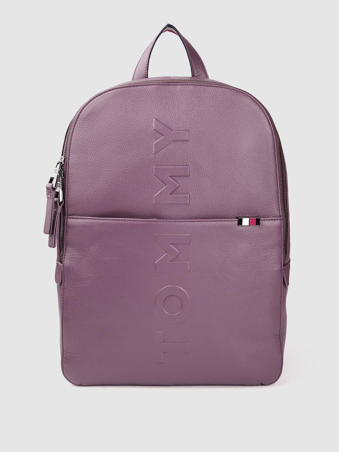 Tommy Hilfiger Unisex Burgundy Backpack-picture-12