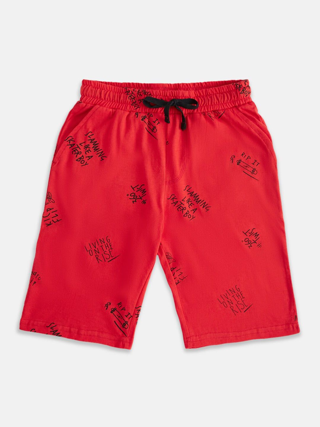 Pantaloons Junior Boys Printed Cotton Regular Fit Shorts-picture-26