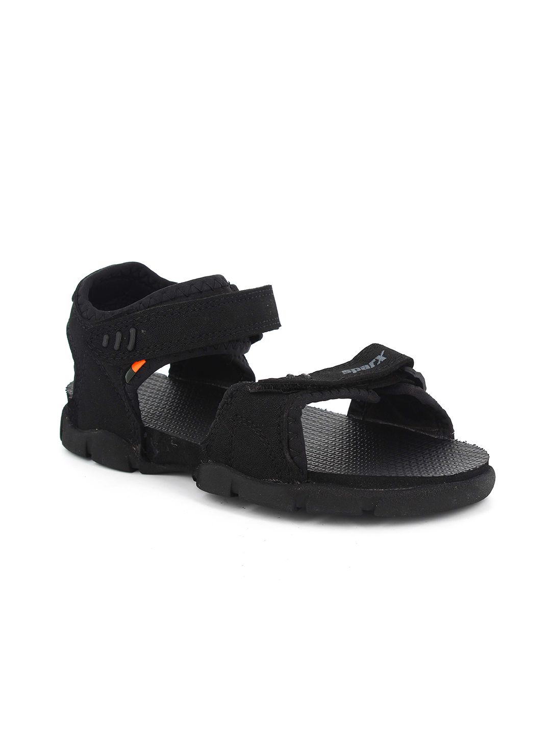 Sparx Men Black Sports Velcro Sandal-image-35
