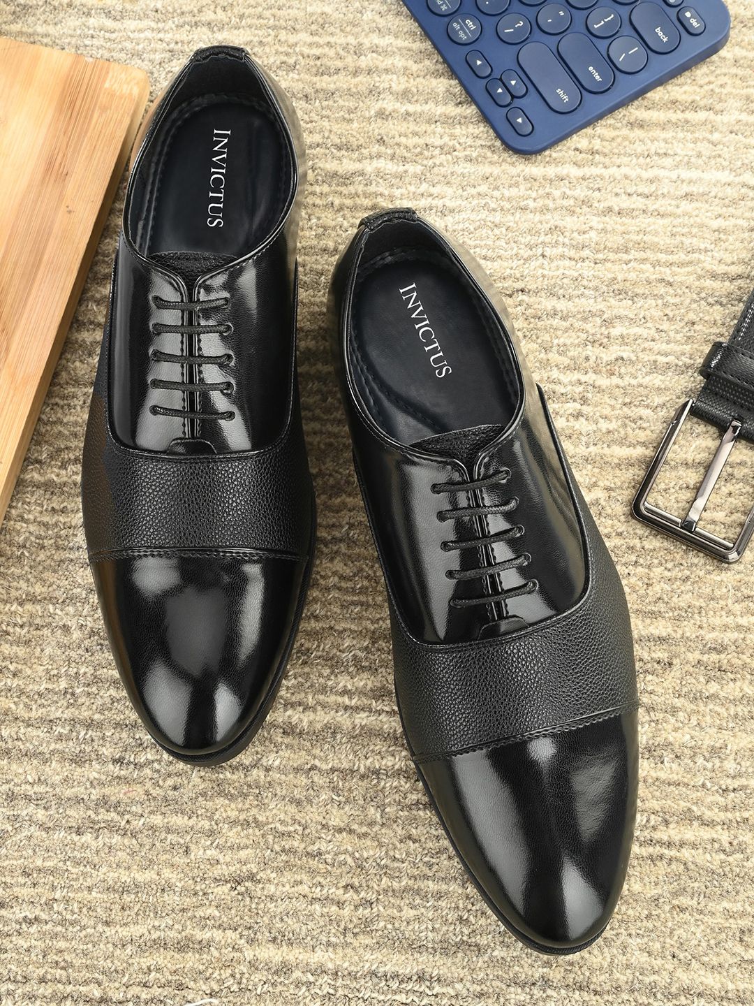 INVICTUS Men Leather Formal Derbys-picture-20