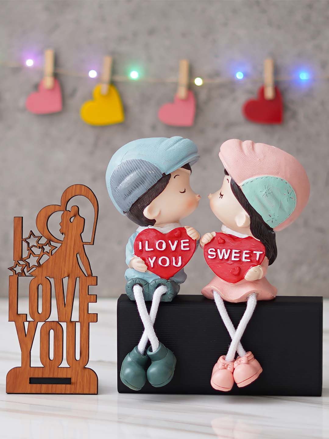 eCraftIndia Brown & Pink 2 Pcs Valentine Gift Set-image-12