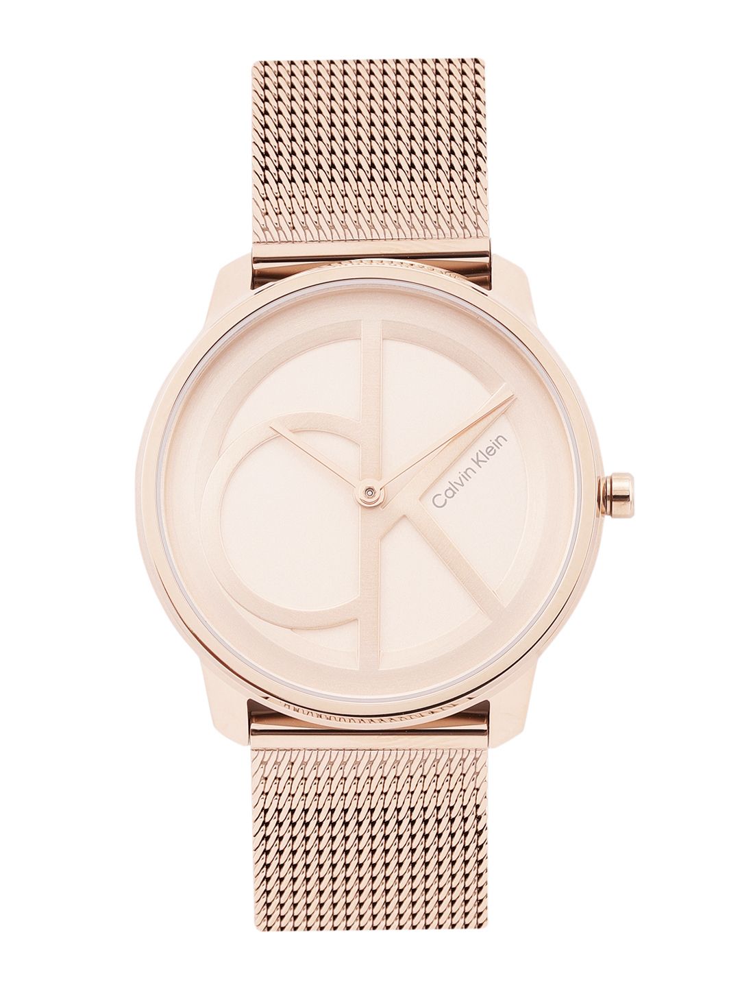 Calvin Klein Unisex Iconic Brand Logo Patterned Analogue Watch 25200035-picture-22