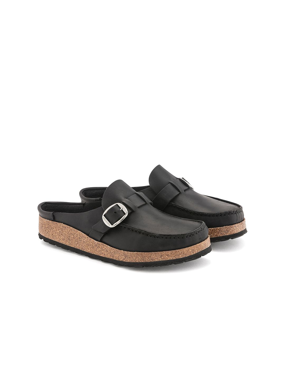 Birkenstock Women Suede Flatform Mules With Buckles-picture-29