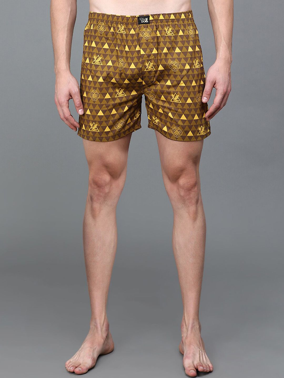 Urban Dog Men Printed Pure Cotton Boxers-image-43