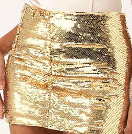 Jupe Sequins Forever 21 Taille Medium - Style Mini - Occasion Très Bon État