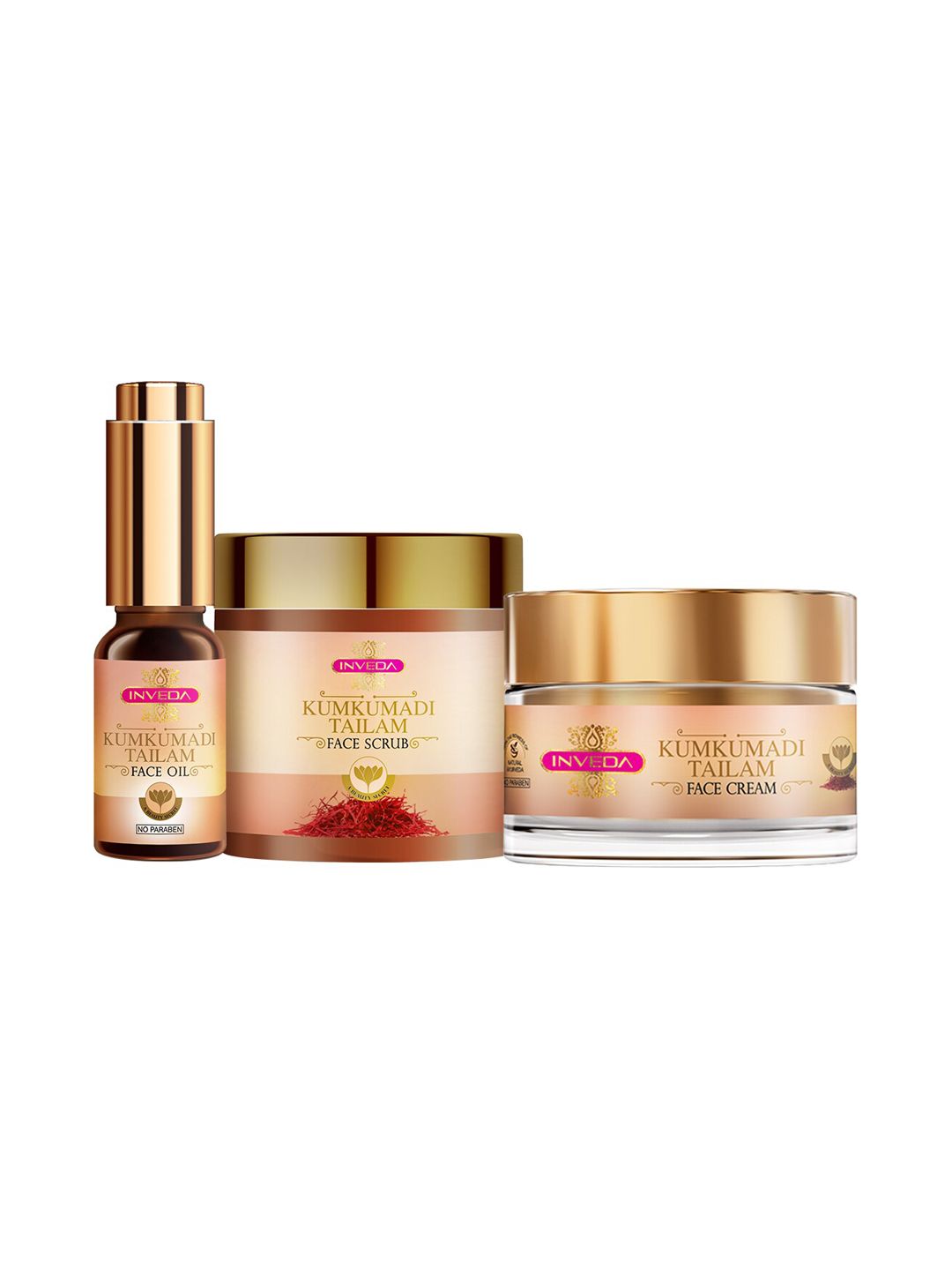 Inveda Kumkumadi Tailam Skin Care Gift Set-picture-22