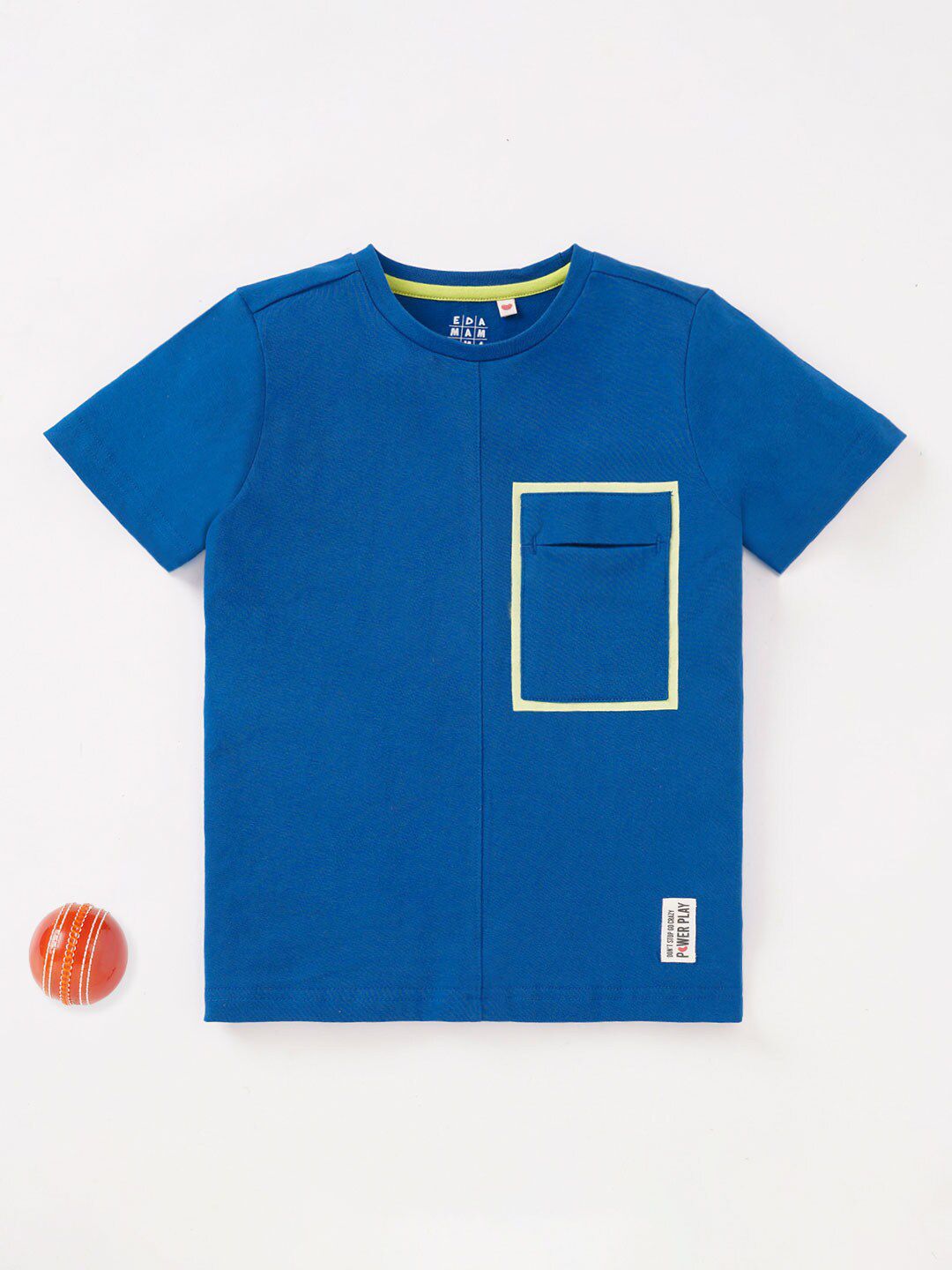 Ed-a-Mamma Boys Round Neck Cotton Sustainable T-shirt-picture-32