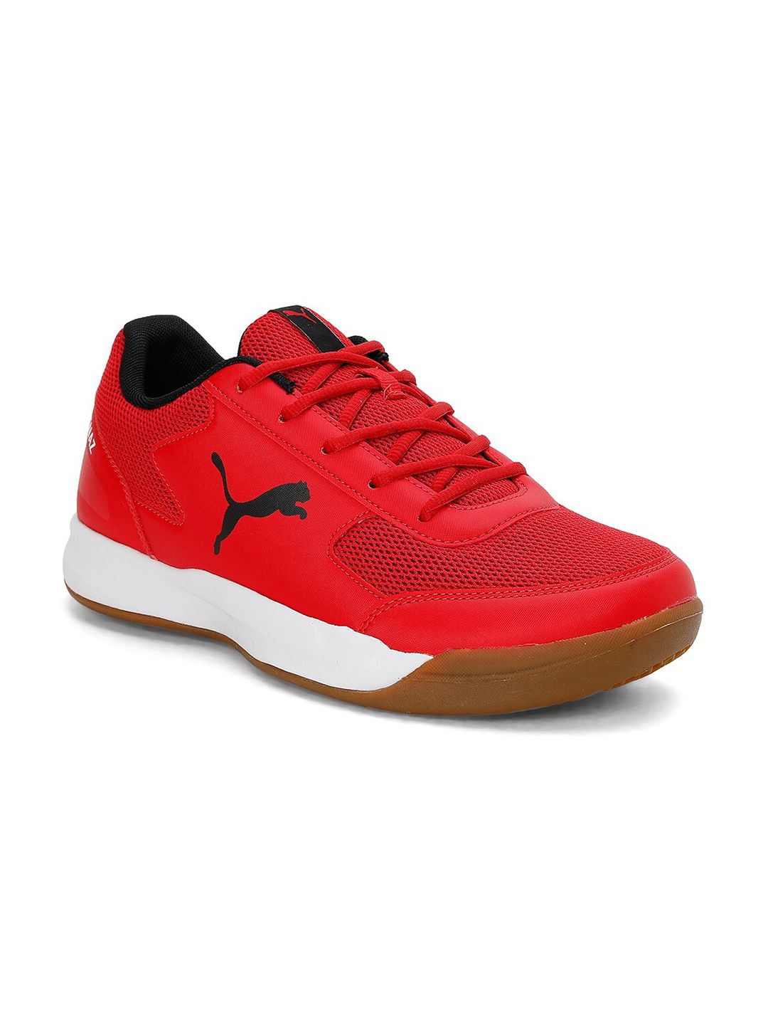 Puma Men Ad-court Woven-Design Indoor Sports Shoes