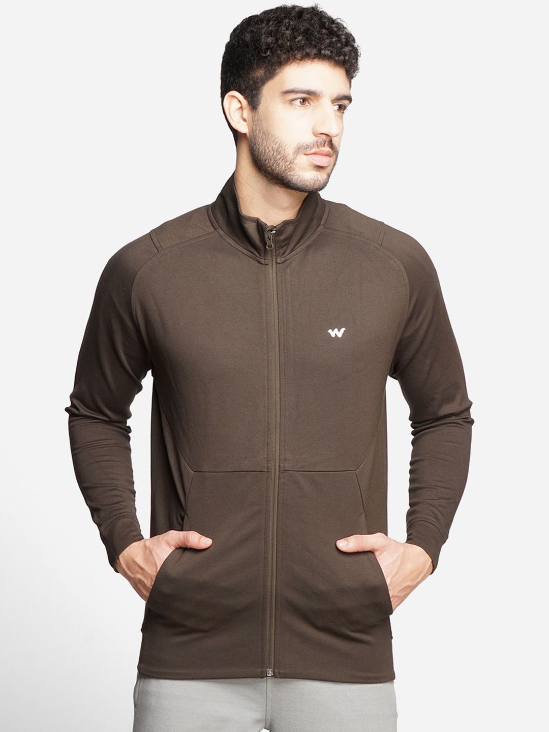 Wildcraft Men Mock Collar Nylon Sporty Jacket-picture-19