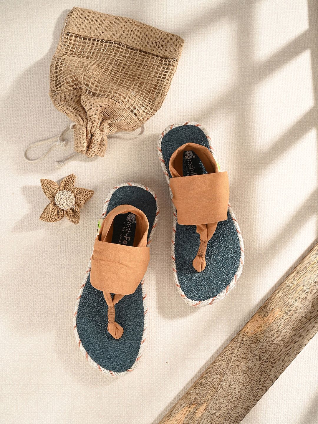 FRESH 1947 FEET Women Open Toe Flats-picture-34