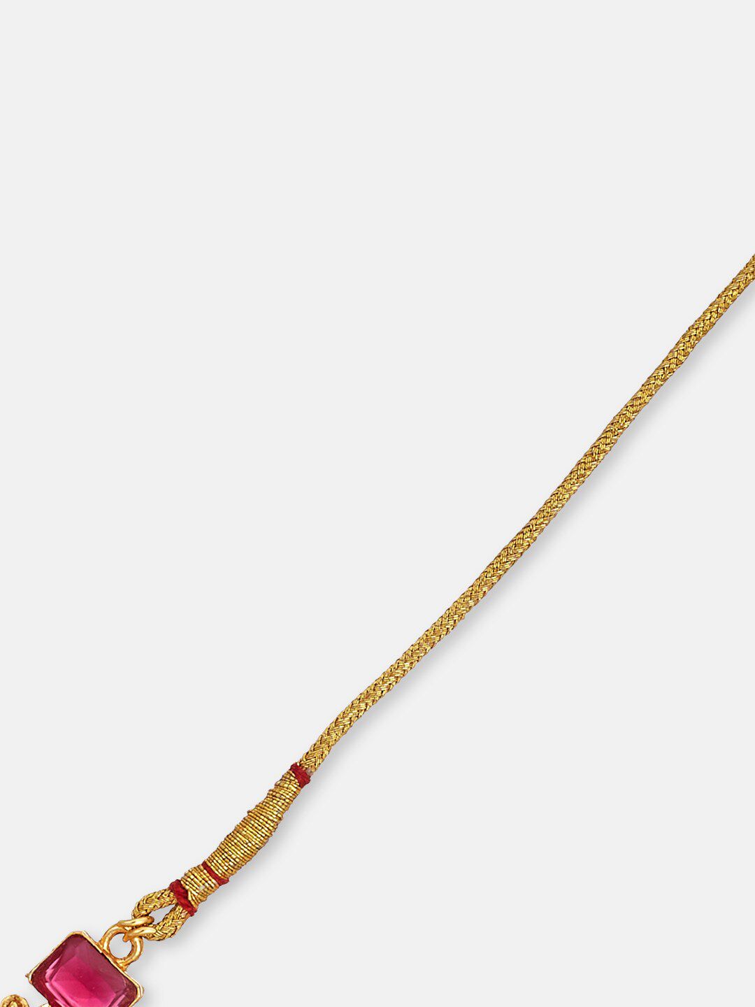ATIBELLE Gold-Plated Stone Studded Jewellery Set