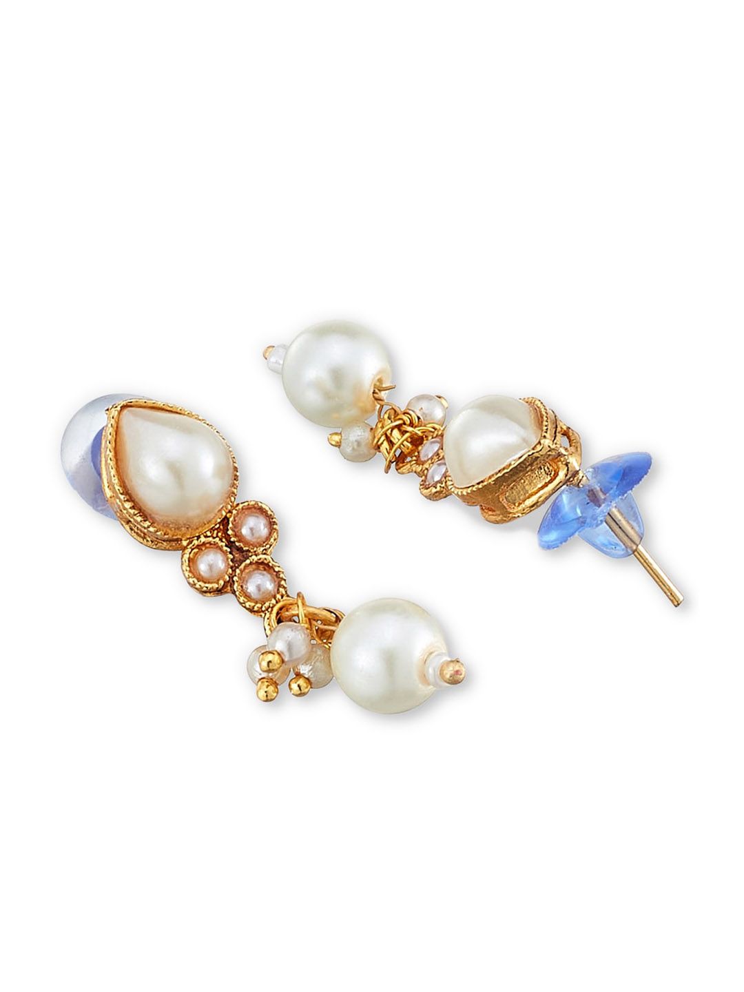 ATIBELLE Gold-Plated Pearl Beaded Jewellery Set