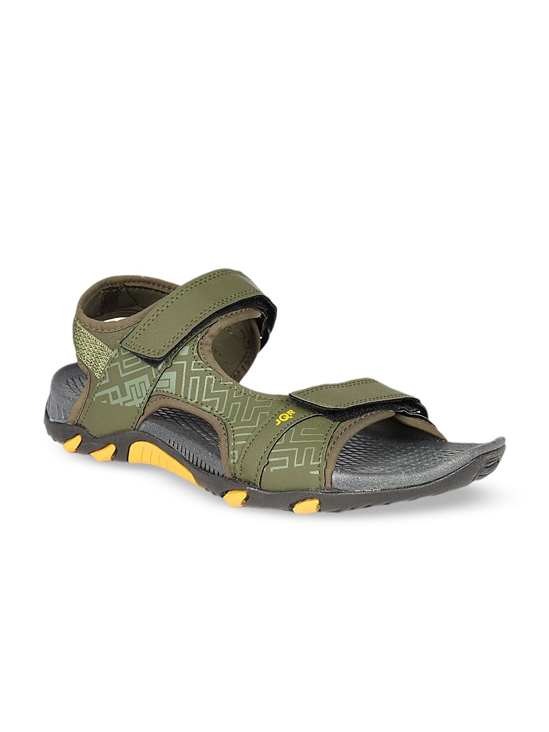 Buy Jqr JQR Men Printed Velcro Sports Sandals at Redfynd