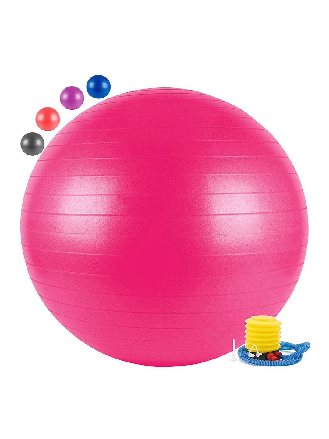 ZEVORA Blue Anti-Burst Exercise Gym Anti-Slip Balance Stability Ball With Pump-image-31