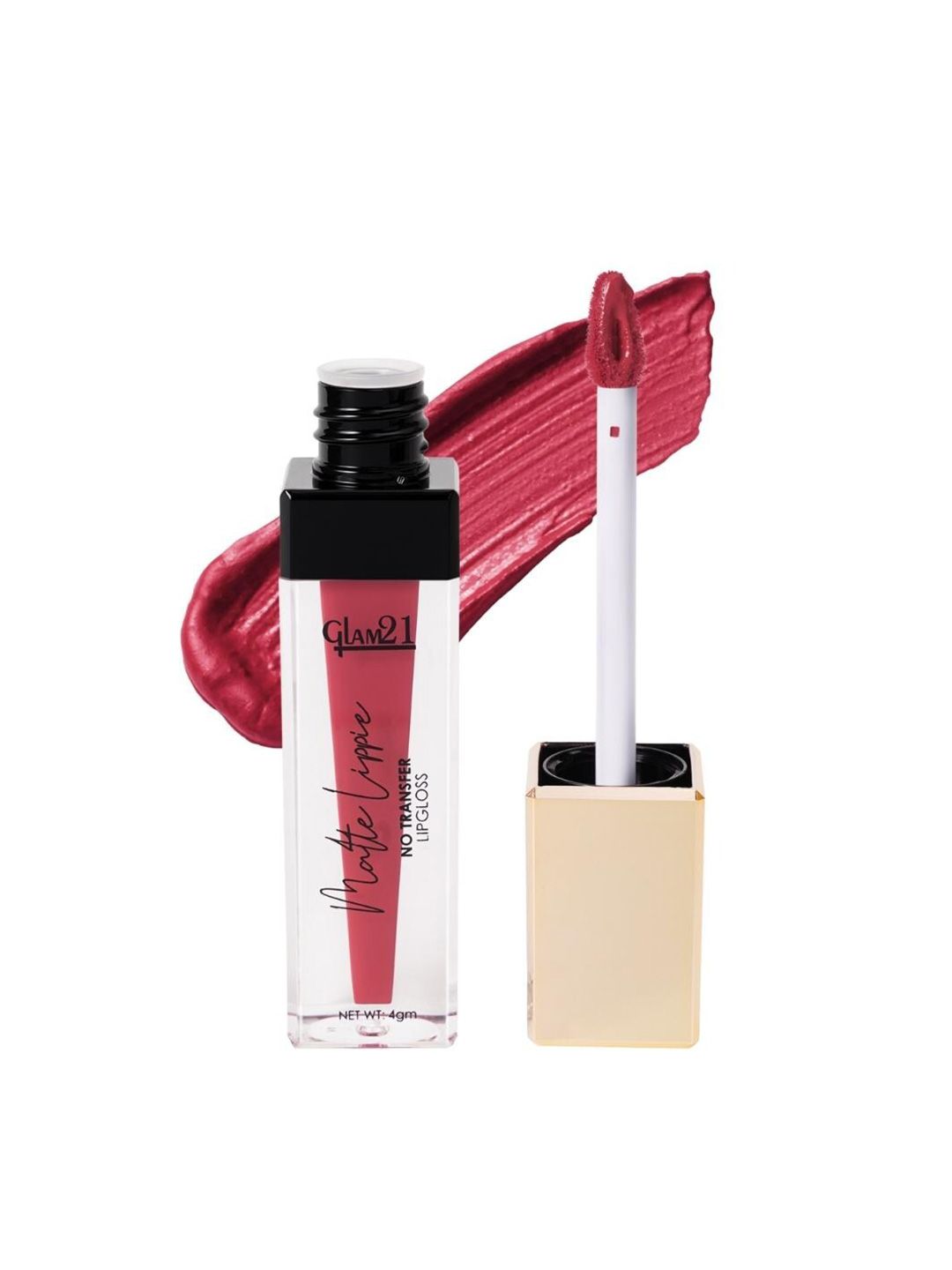 GLAM21 Matte Lippie No Transfer Lip Gloss 4 g - Buff 17-picture-33