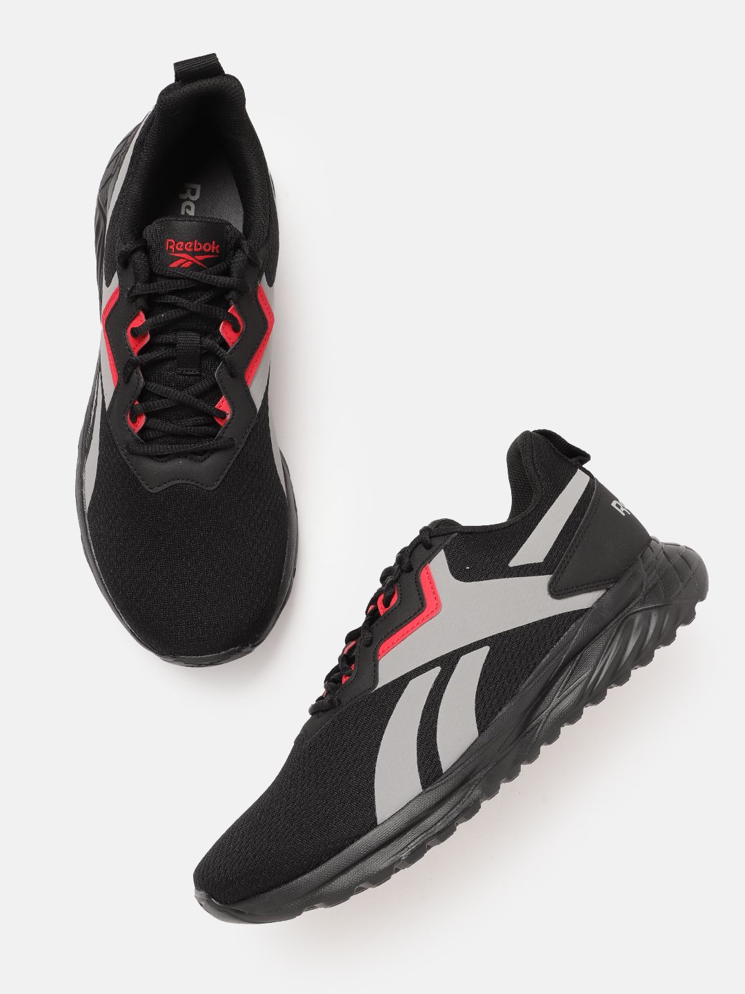 Reebok Men Woven Design Energen Running Shoes