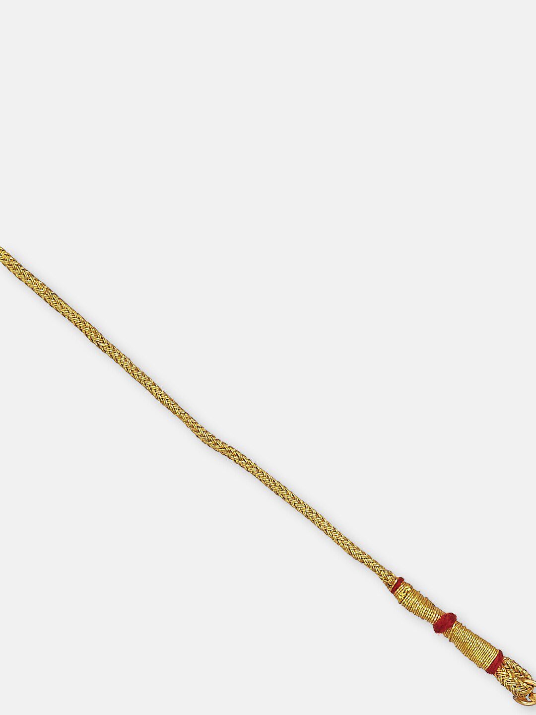 ATIBELLE Gold-Pleated Stone Studded Jewellery Set