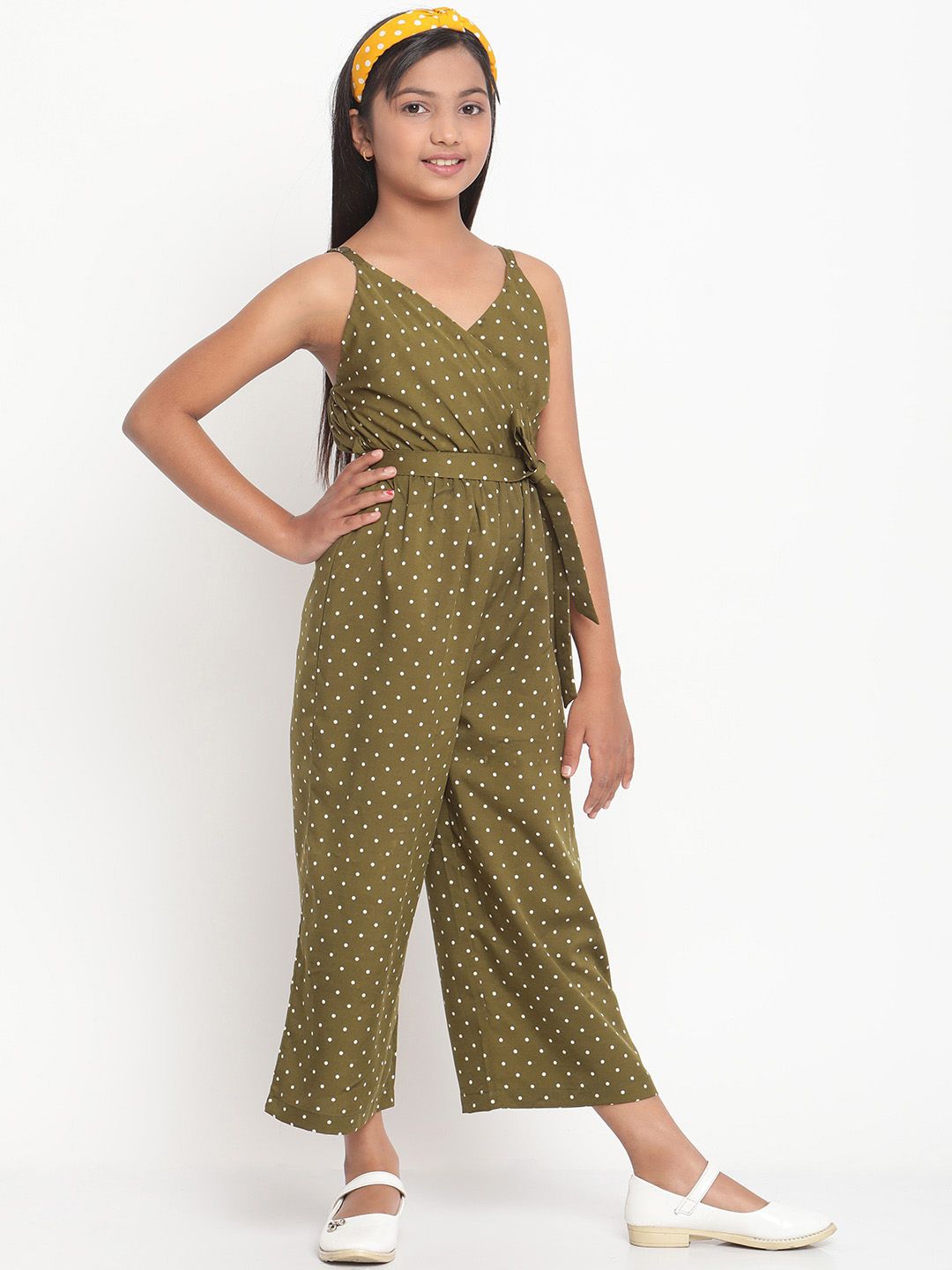 Stuffie Land Girls Shoulder Straps Printed Basic Jumpsuit-picture-51