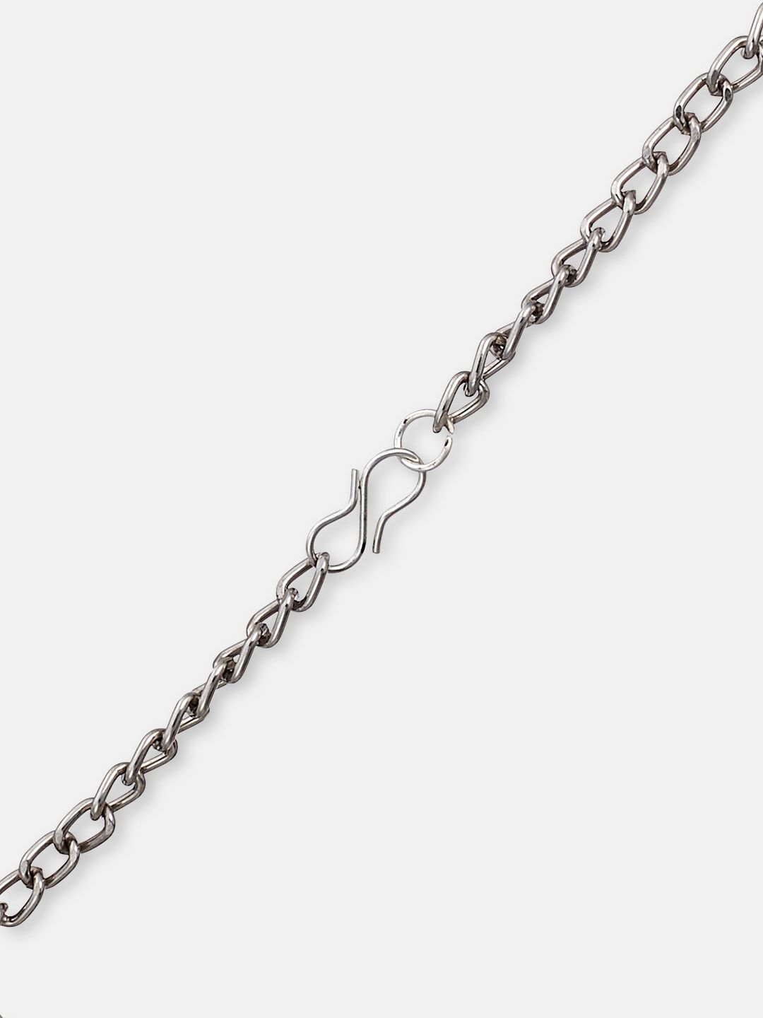 ATIBELLE Women Silver-Plated Oxidised Necklace